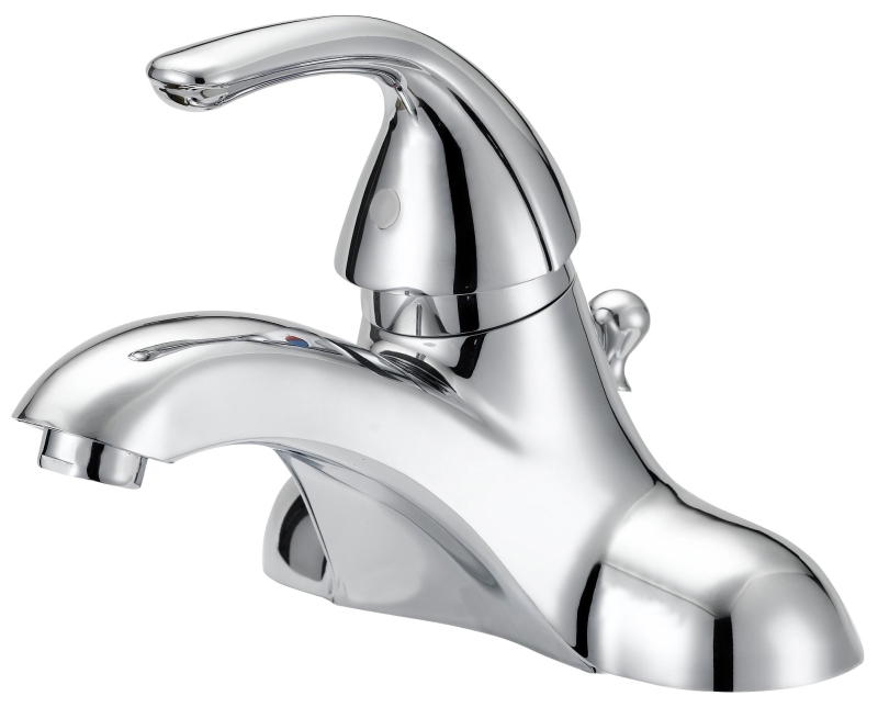 Lavatory Faucet 1 Handle Low Arch Chrome