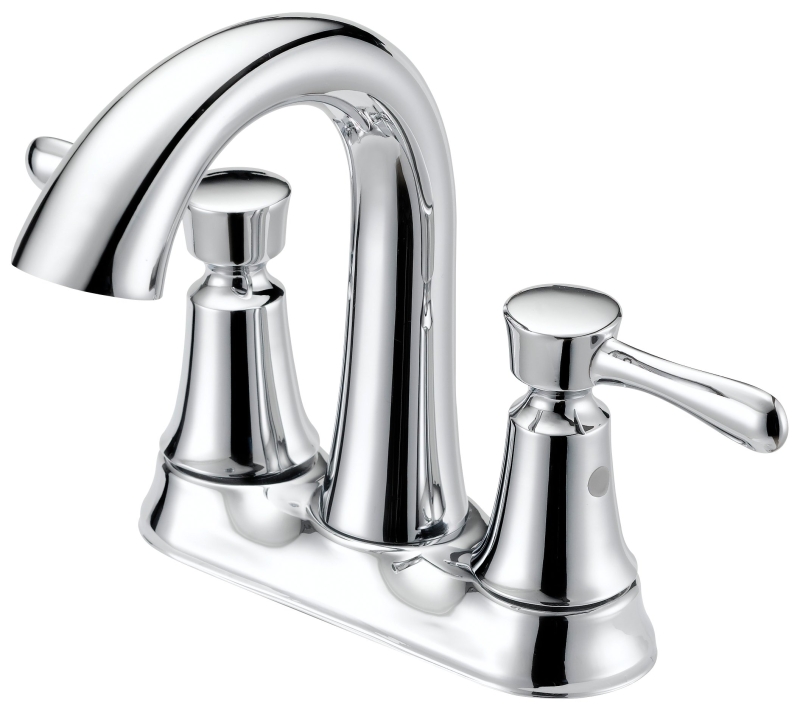 Lavatory Faucet 2 Handle High Arch Chrome