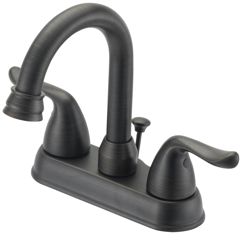 Lavatory Faucet 2 Handle High Arch Venetian Bronze