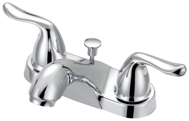 Lavatory Faucet 2 Handle Chrome