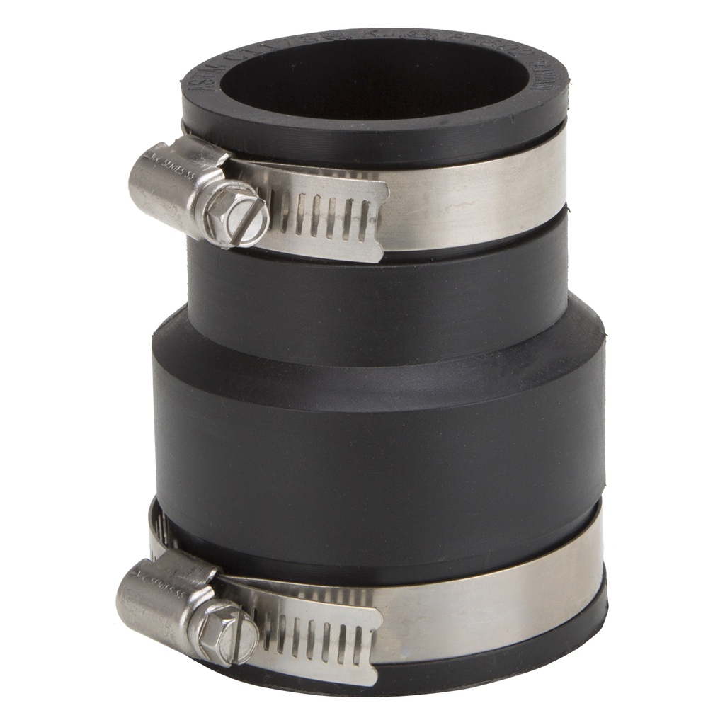 Flexible Coupling 2"x1½" Black