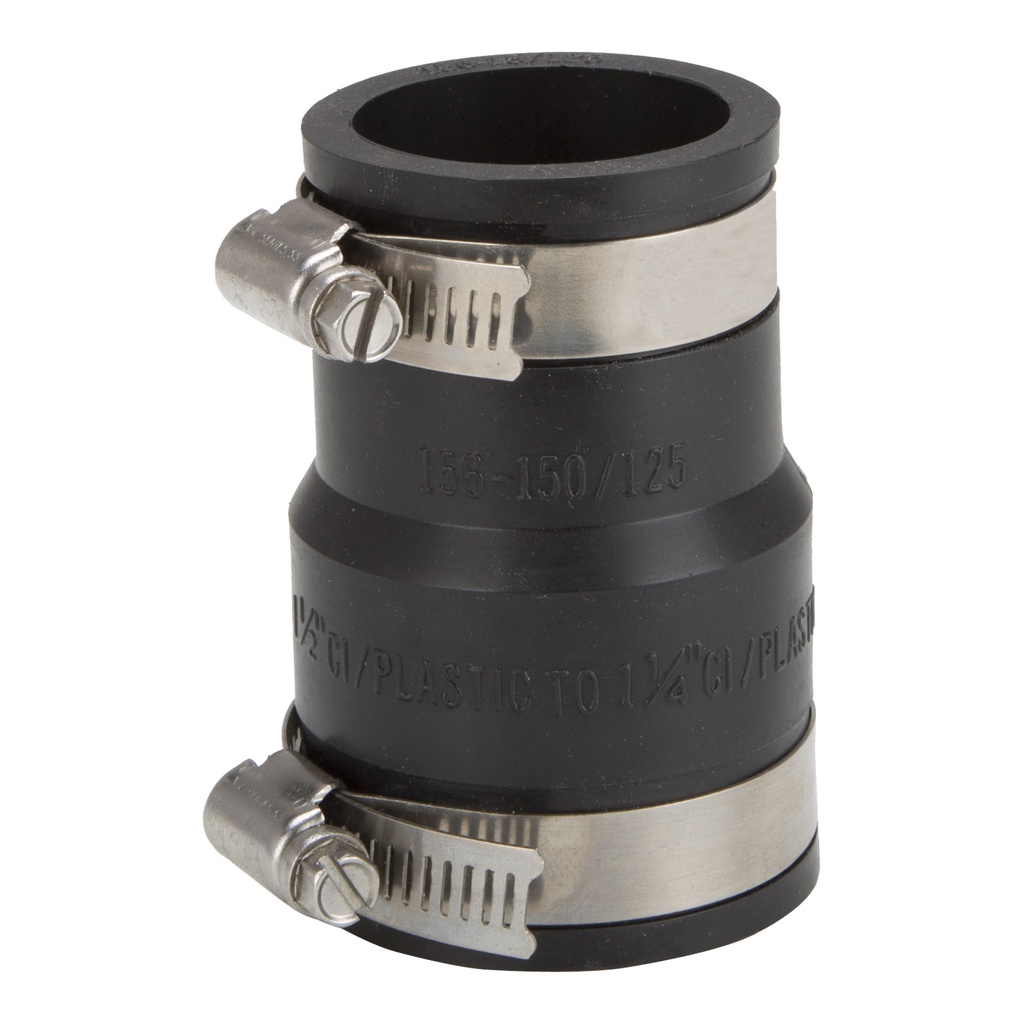 Flexible Coupling 1½"x1¼" Black