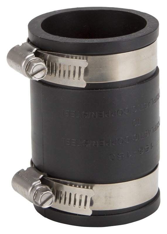 Flexible Coupling 1½"x1½" Black