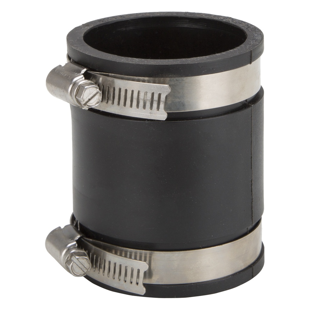 Flexible Coupling  2"x2" Black