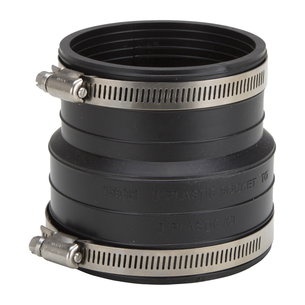 Flexible Socket/Pipe Coupling 3"