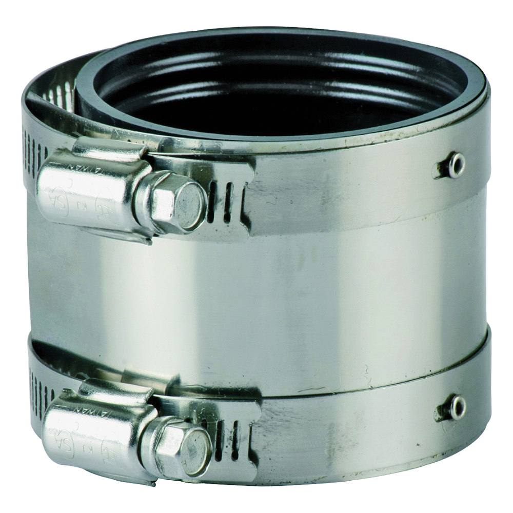 No Hub Coupling 3" Stainless Steel Shield