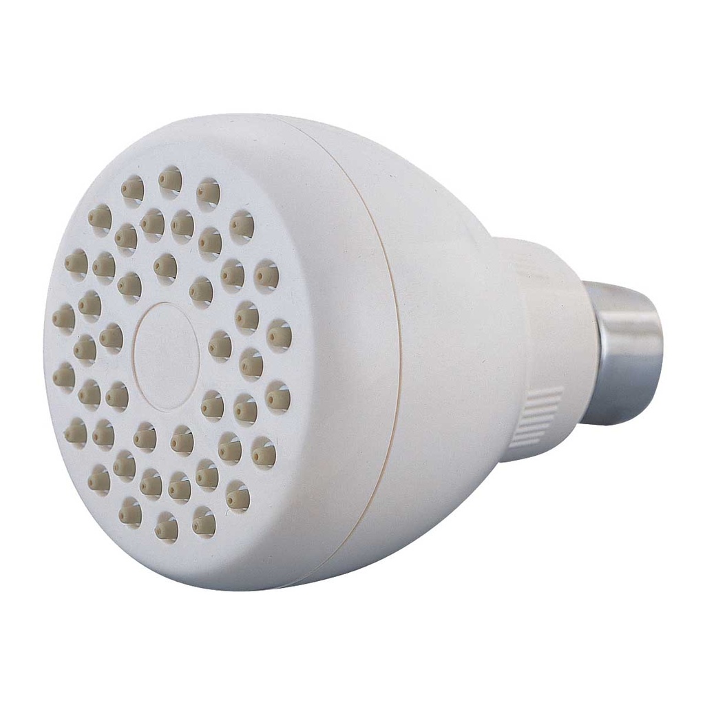 Showerhead Wall-mount  White 1 Spray