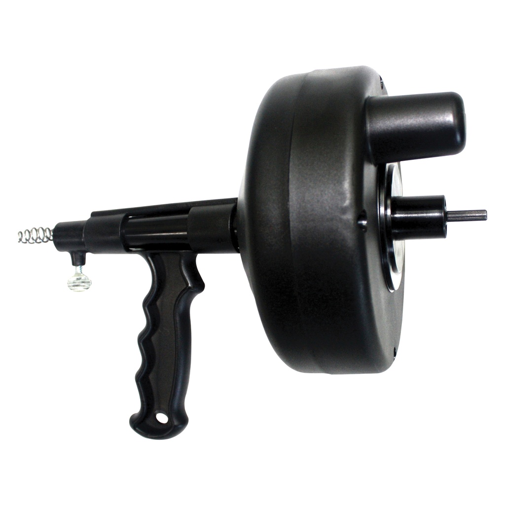 Drum Auger 1/4"x15FT Drill Black
