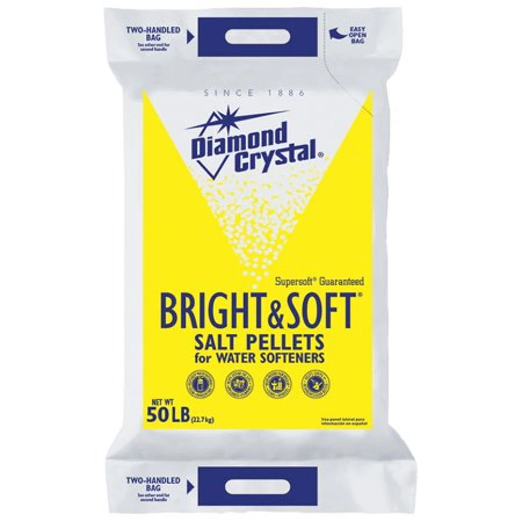 DIAMOND CRYSTAL WATER SOFTENER PELLETS 50LB