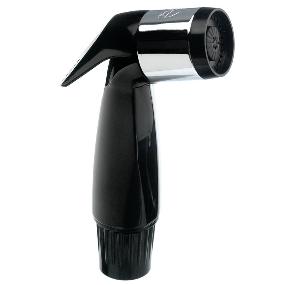 SINK SPRAYER HEAD PLASTIC BLK 