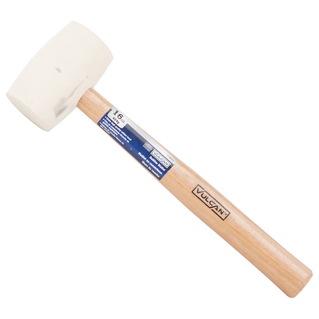 MALLET RUBBER WHITE 16OZ