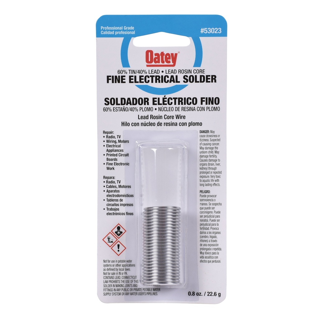 ROSIN SOLDER 60/40 1OZ