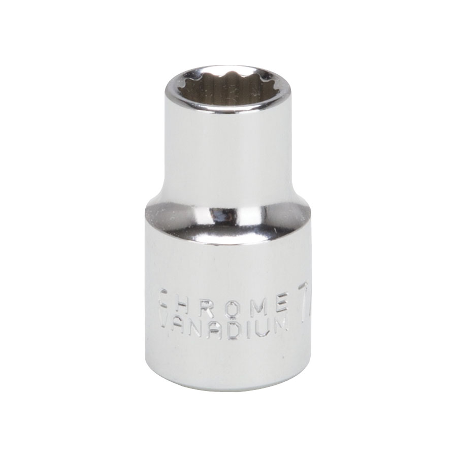 SOCKET 7/16IN 1/2DRIVE 12PT