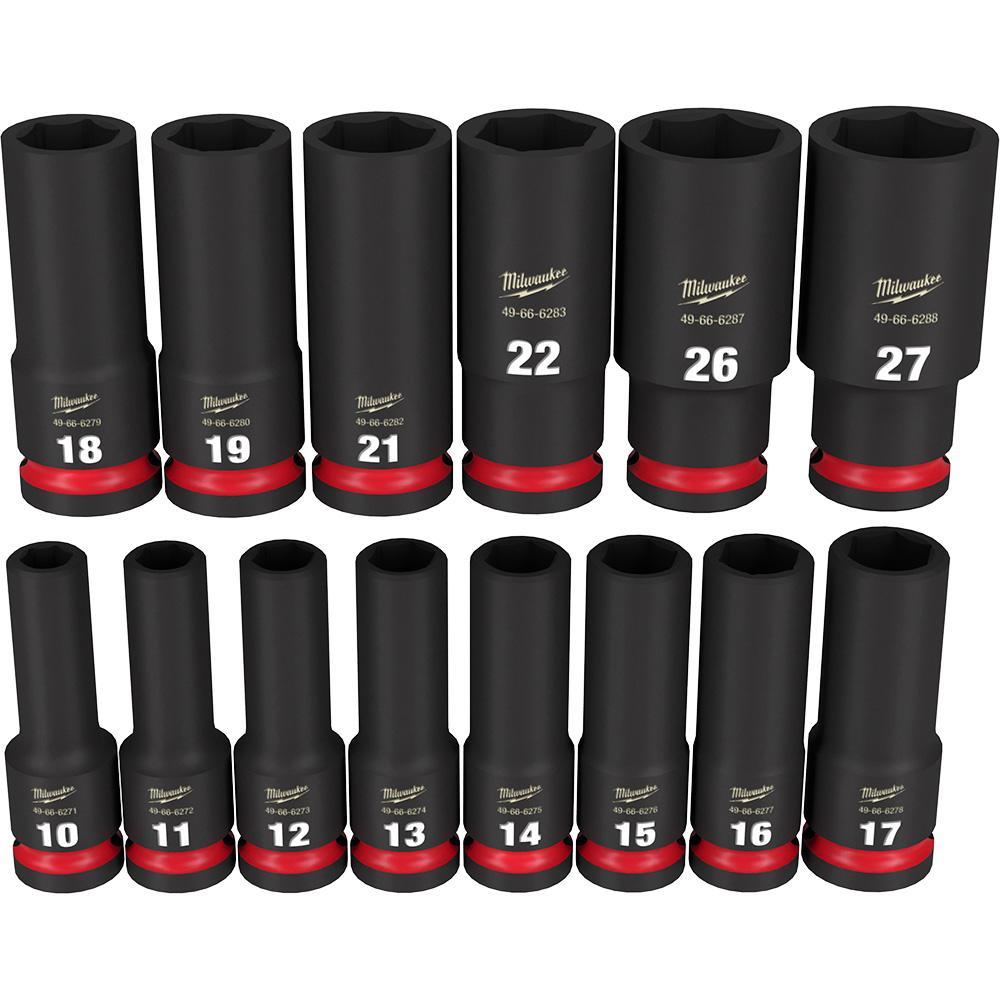 SOCKET SET 6POINT MET DP 1/2IN