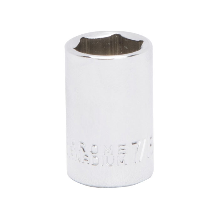 SOCKET 7/16IN 1/4DRIVE 6PT