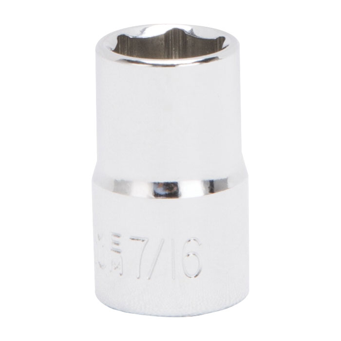 Socket 7/16" 3/8" Drive 6pt