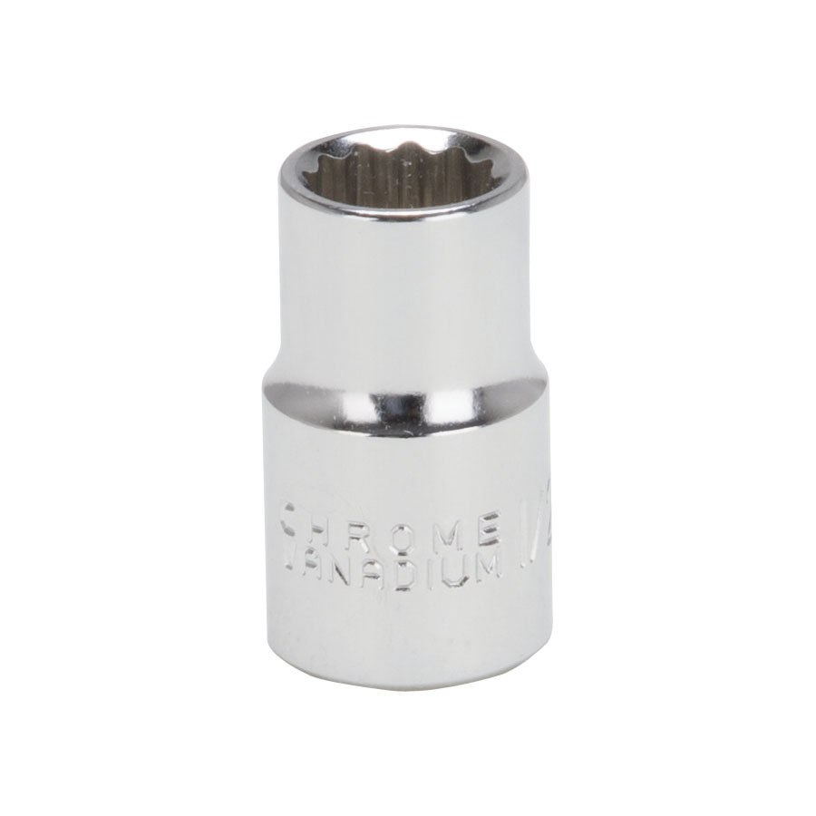 SOCKET 1/2IN 1/2DRIVE 12PT