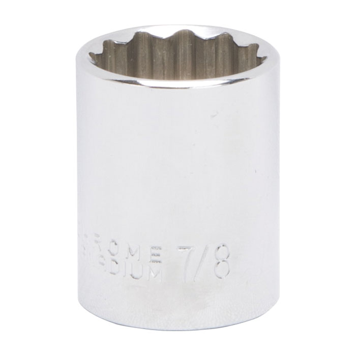 SOCKET 7/8IN 1/2DRIVE 12PT