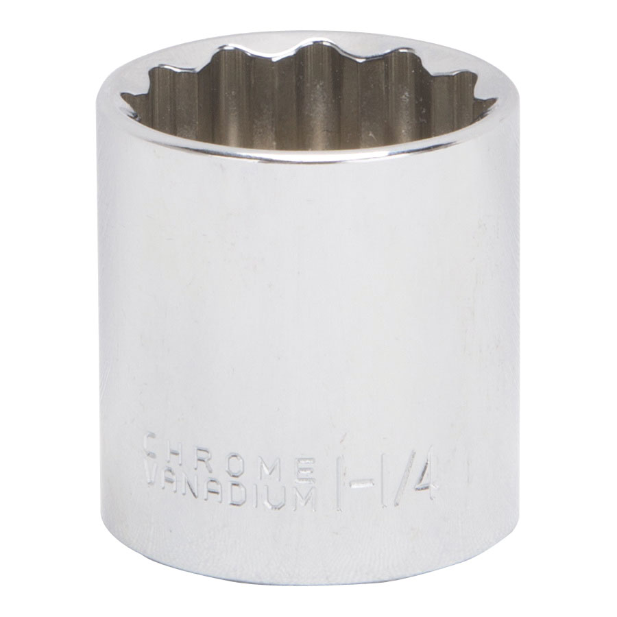 SOCKET 1-1/4IN 1/2DRIVE 12PT