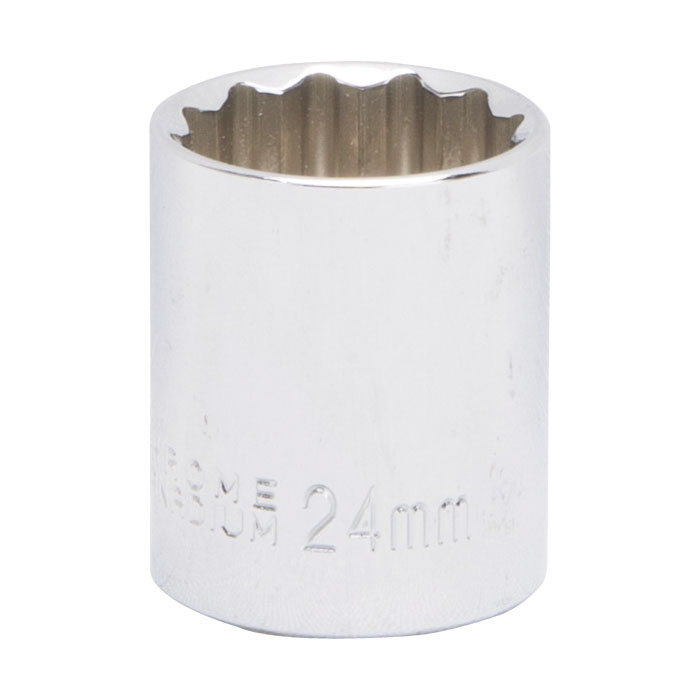 SOCKET 24MM 1/2DRIVE 12PT