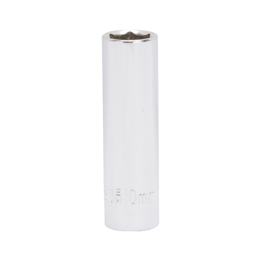 DEEP SOCKET 10MM 1/4DR 6PT