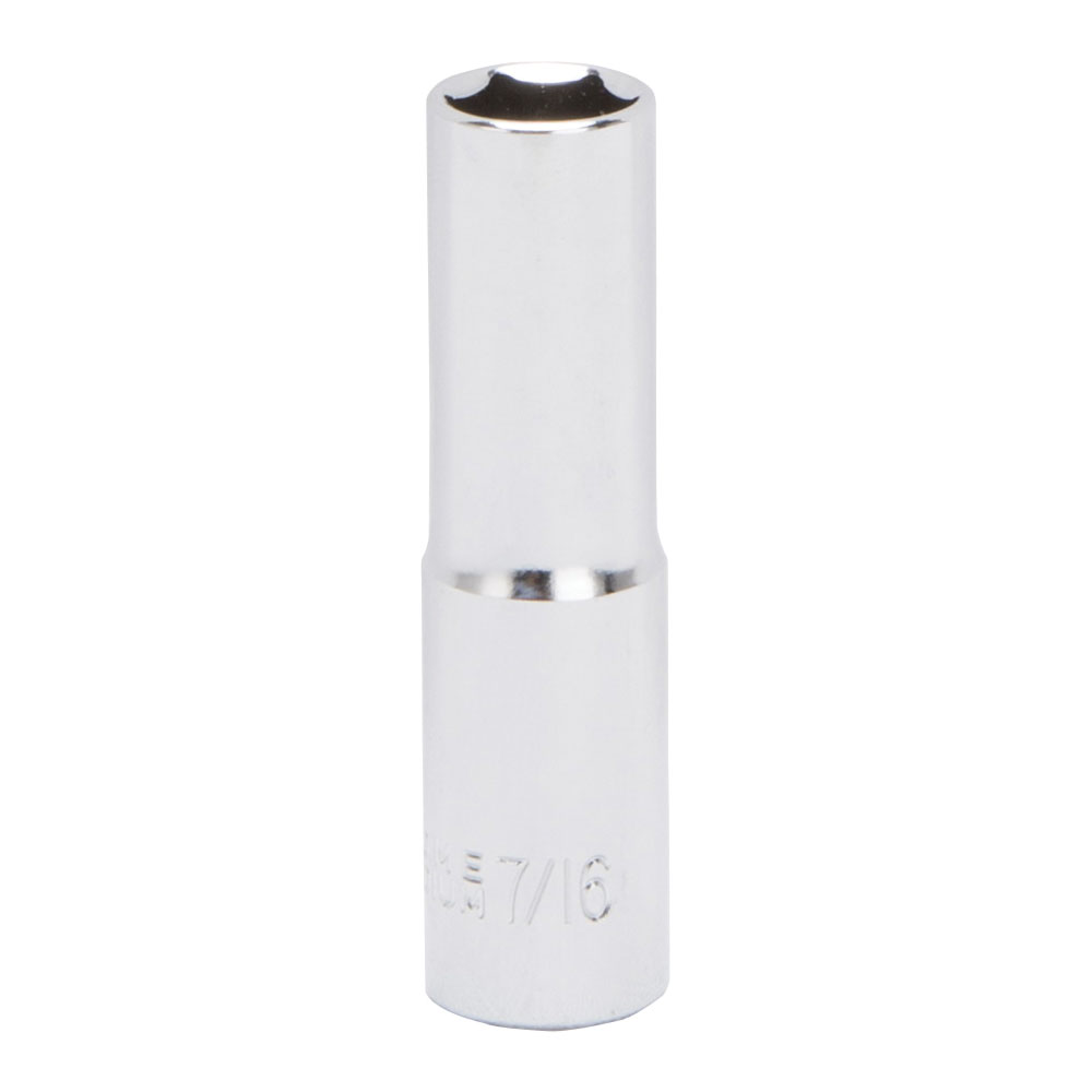 Deep Socket 7/16" 3/8 Drive 6PT