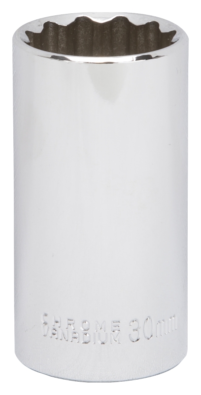 DEEP SOCKET 30MM 1/2DRIVE 12PT