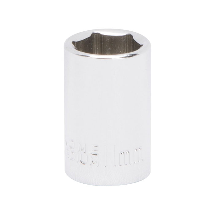 SOCKET 11MM 1/4DRIVE 6PT