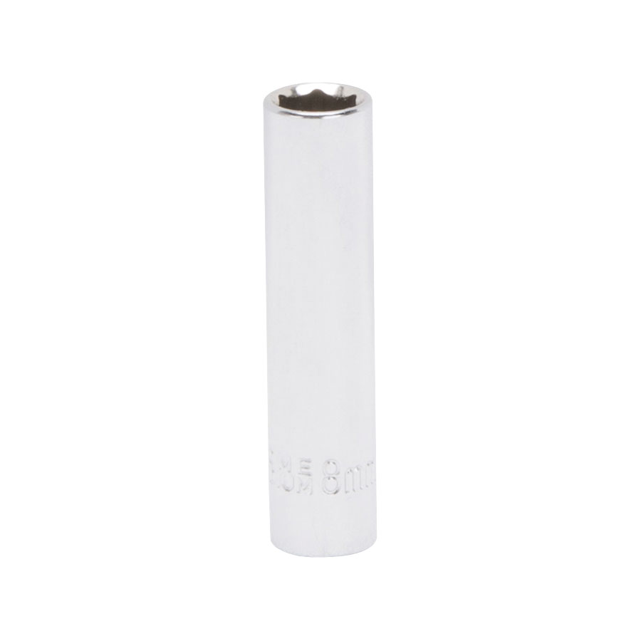 Deep Socket 8mm 1/4 Drive 6PT