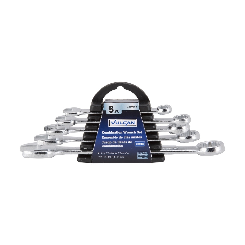 COMB WRENCH SET METRIC 5PC