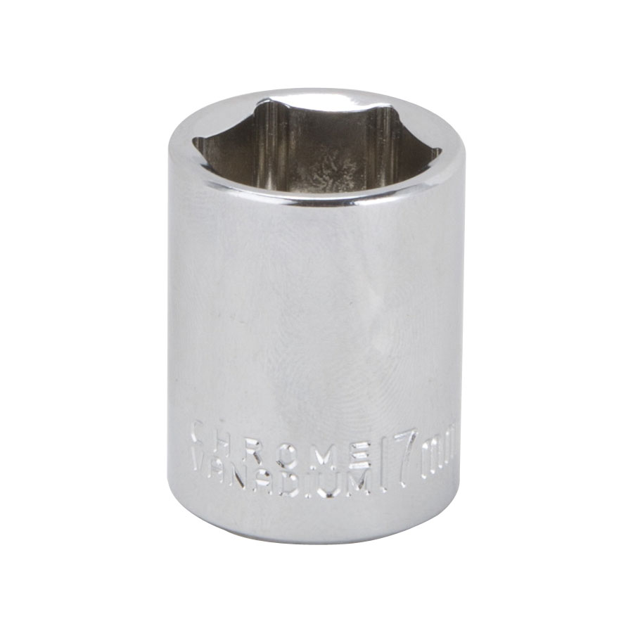 SOCKET 17MM 3/8DRIVE 6PT