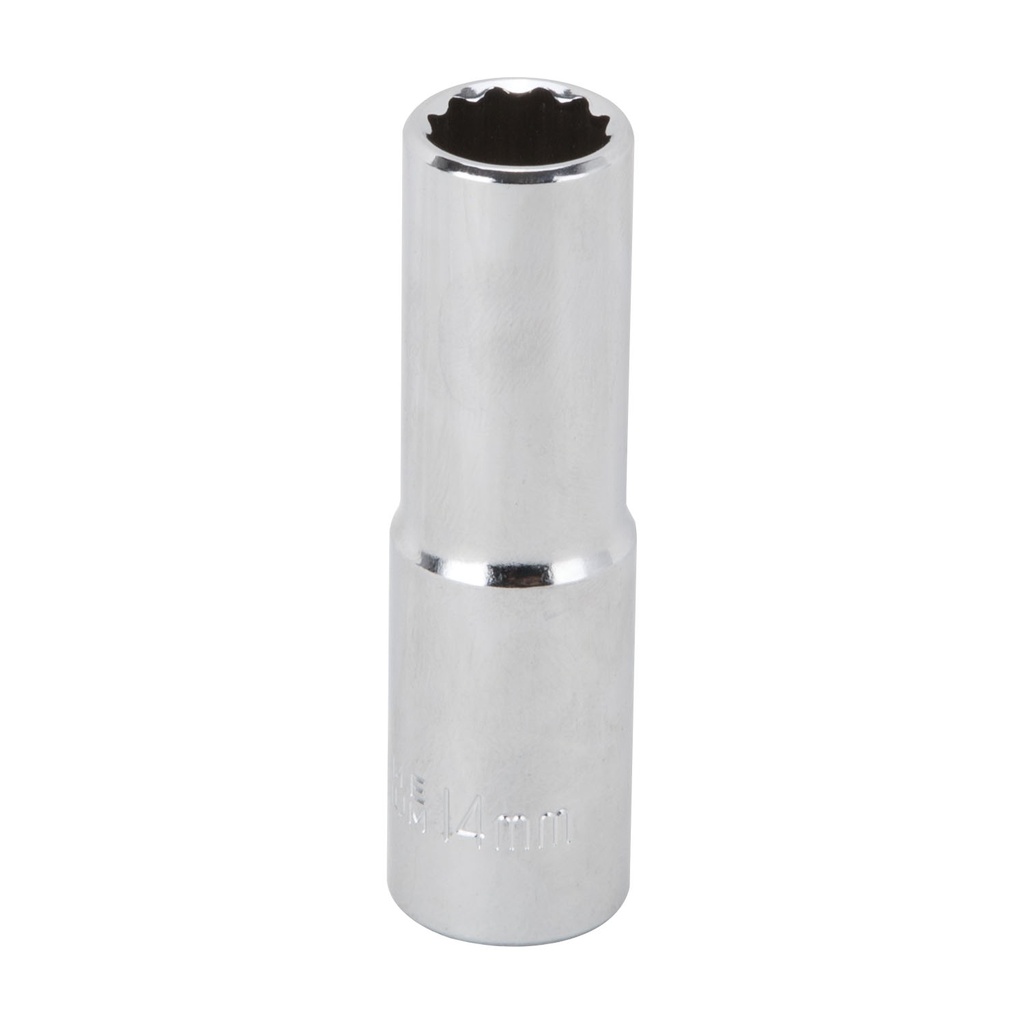 DEEP SOCKET 14MM 1/2DRIVE 12PT