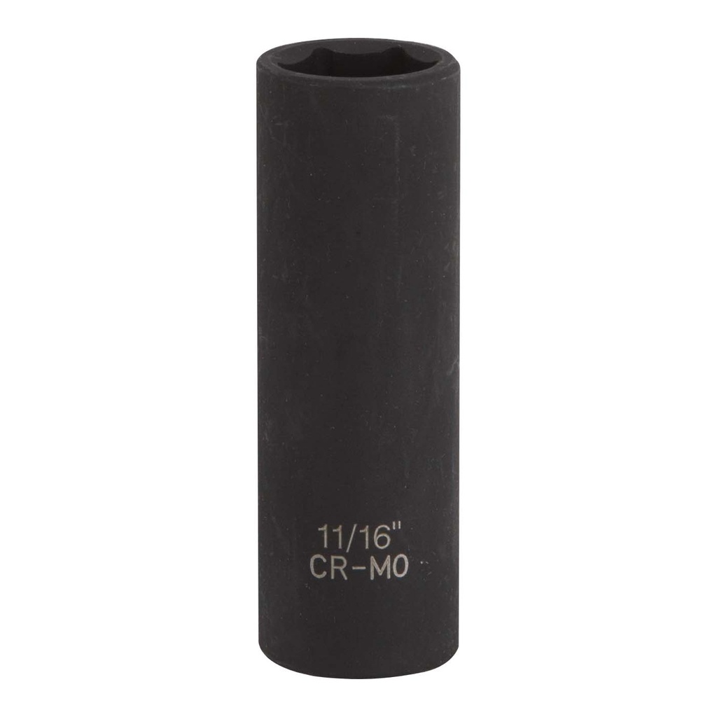 DEEP IMPACT SOCKT 11/16" 1/2DR