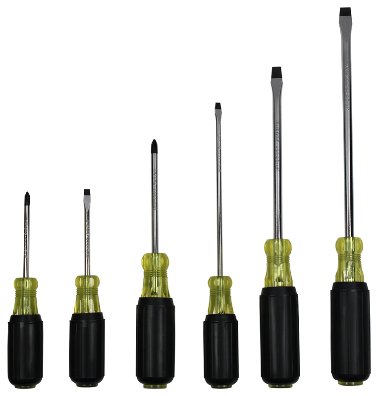 SCREWDRIVER SET 6PC SD-SET-PVC SET6