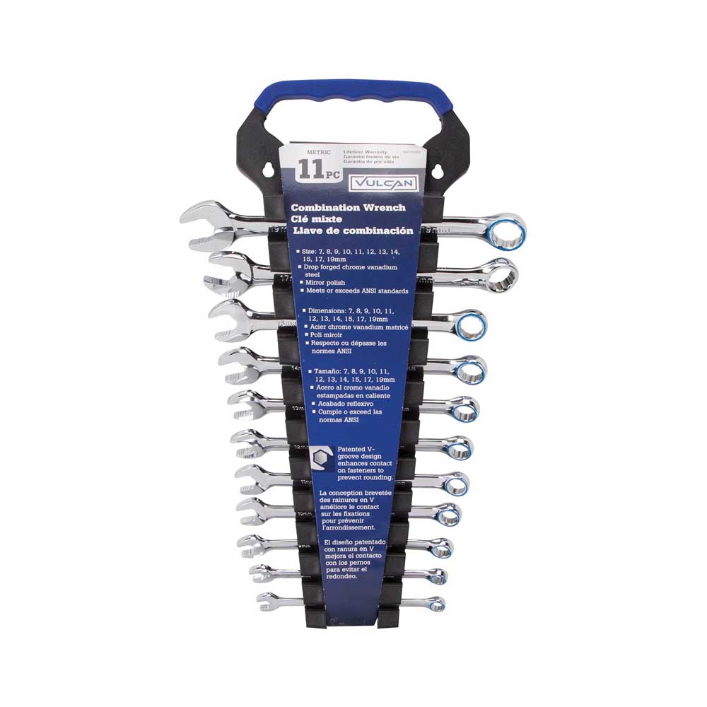 COMBO WRENCH SET METRIC 11PC