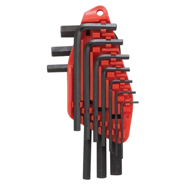 Hex Key Set SAE 10pc Short Arm