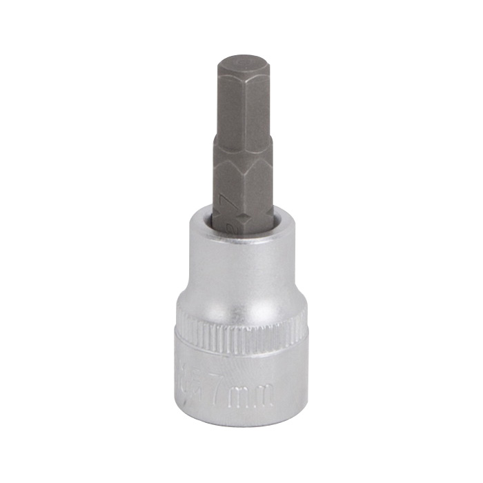 Hex Bit Socket 7mm 3/8" Drive