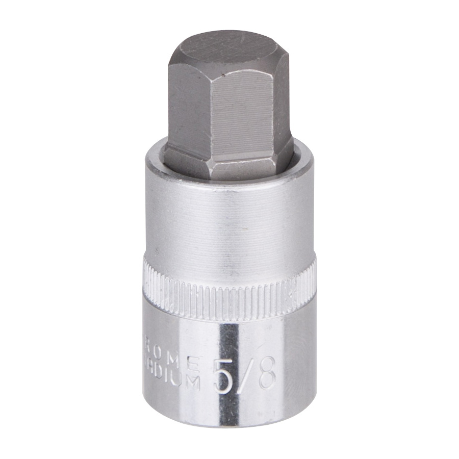 SOCKET HEX BIT 5/8IN 1/2DRIVE
