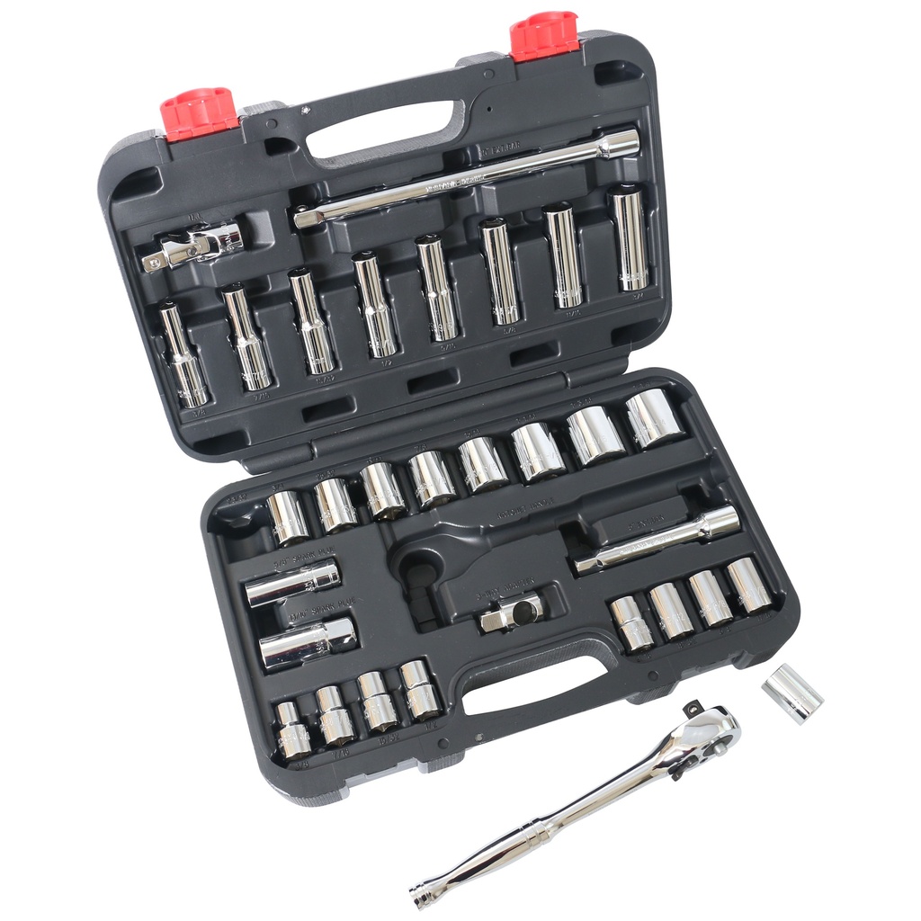 SOCKET SET 32PC 1/2DRIVE