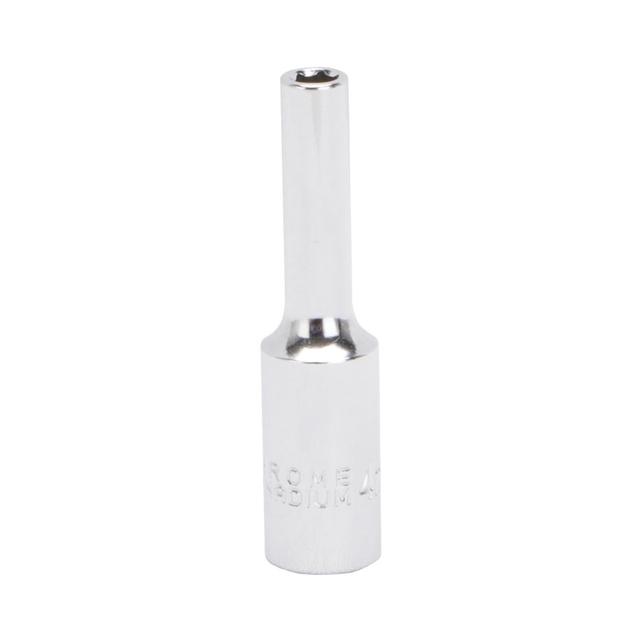 DEEP SOCKET 4MM 1/4DR 6PT