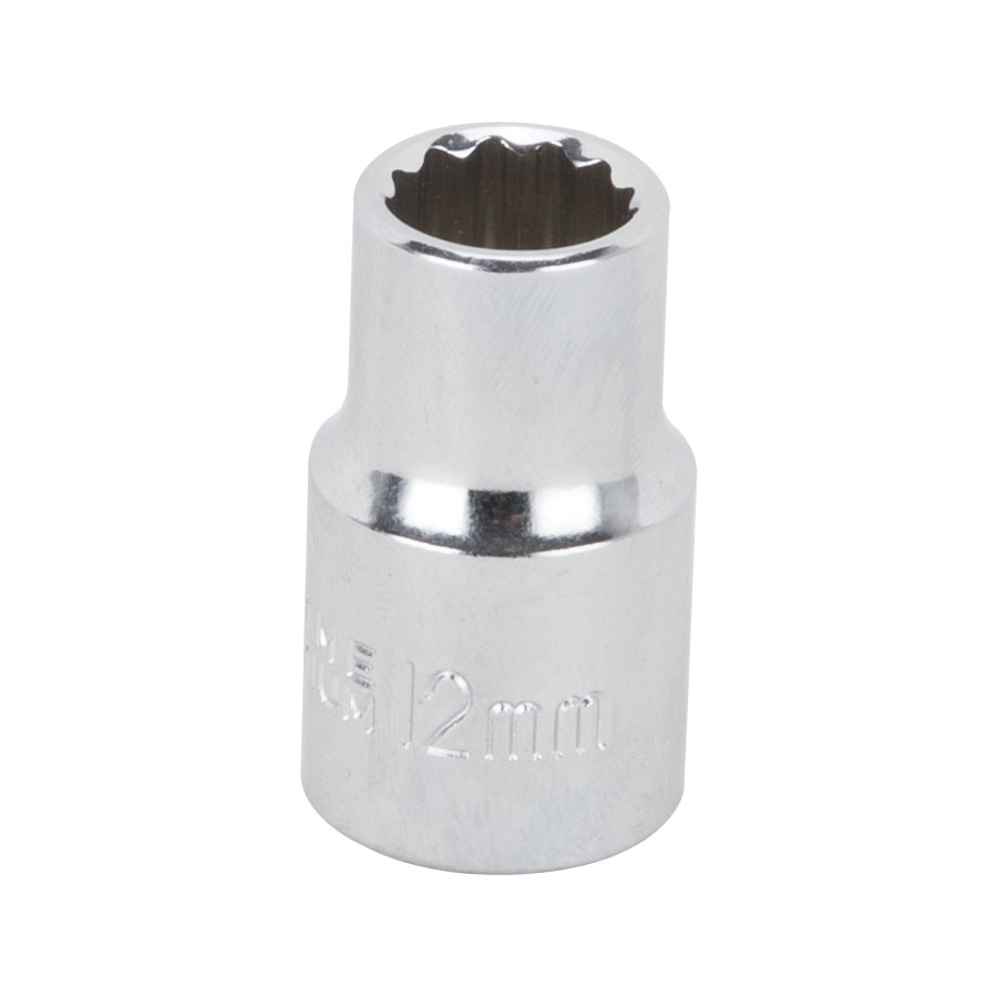 SOCKET 12MM 1/2DRIVE 12PT