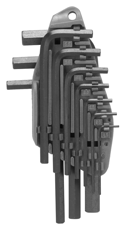 KEY HEX SET 10PC MET SHRT ARM
