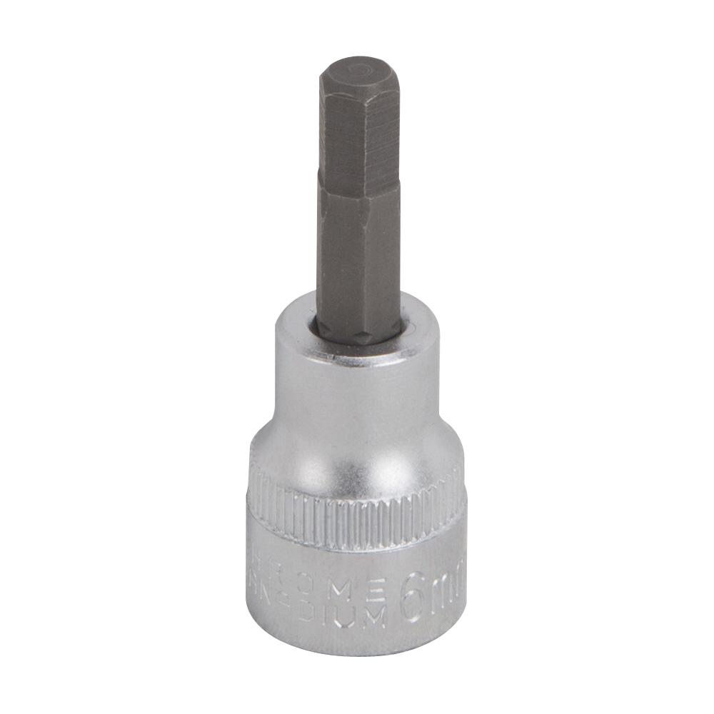 SOCKET HEX BIT 6MM 3/8DRIVE