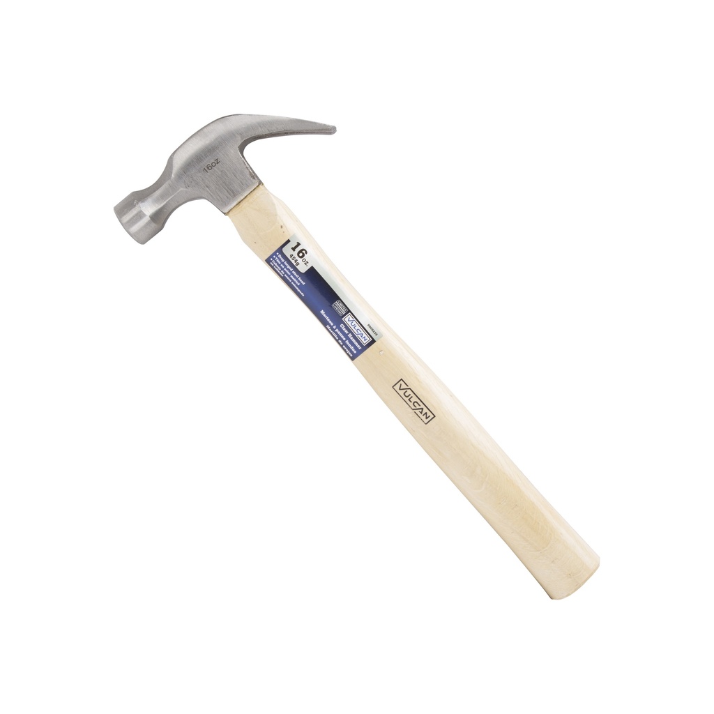 Claw Hammer Curved 16oz Wood Handle