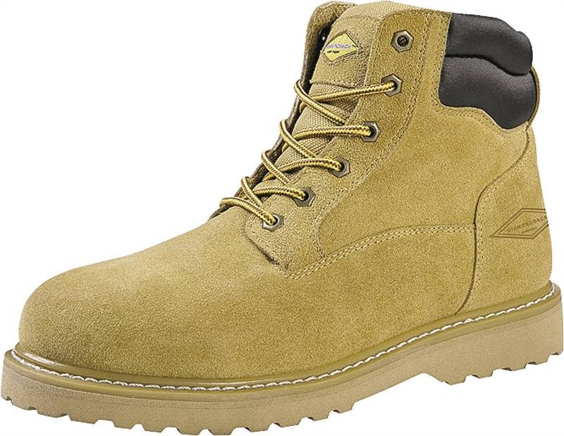 Workboot Suede Leather S12 Tan