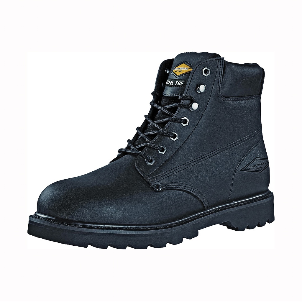 Workboot Steel Toe Action Leather S8 Black