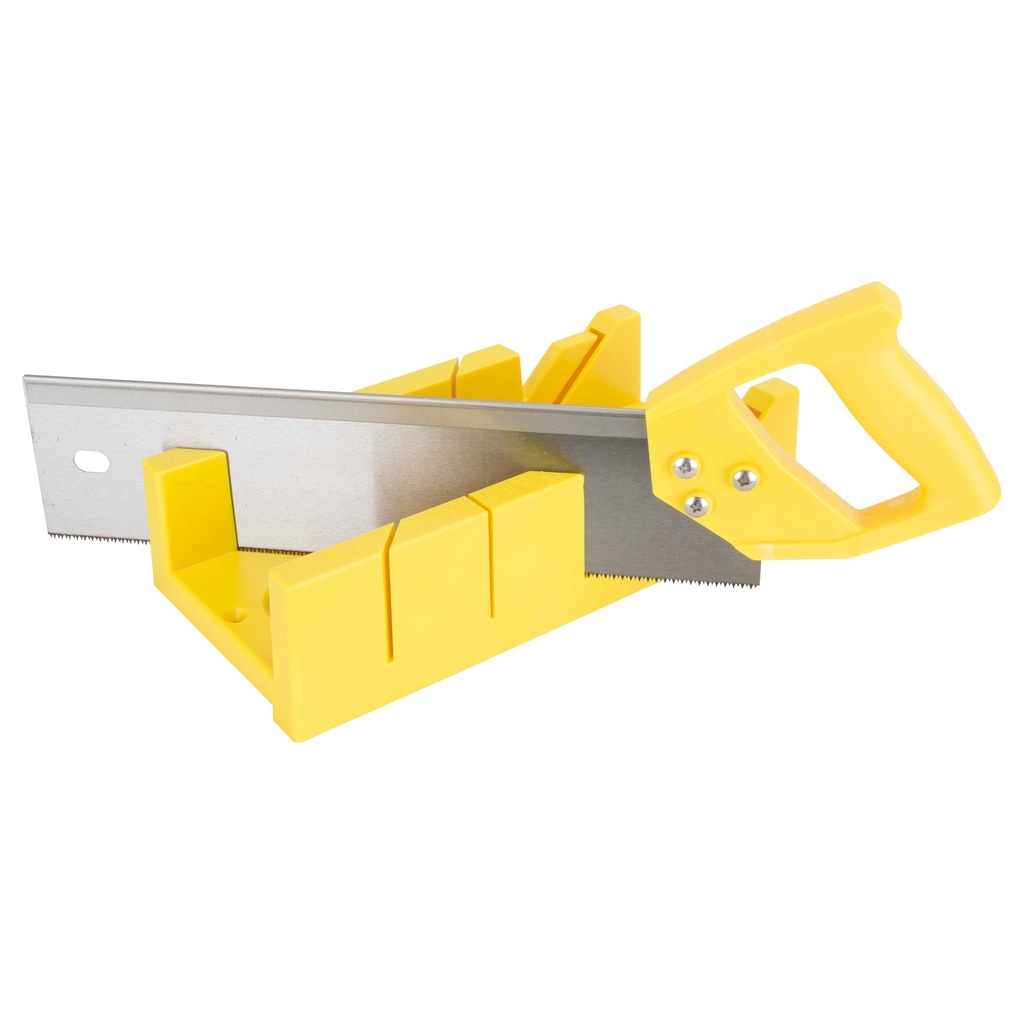 BOX MITRE W/SAW PLASTIC 12IN