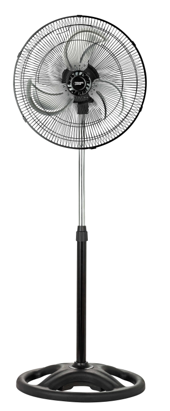 Pedestal Fan 18" 3-Blade Black