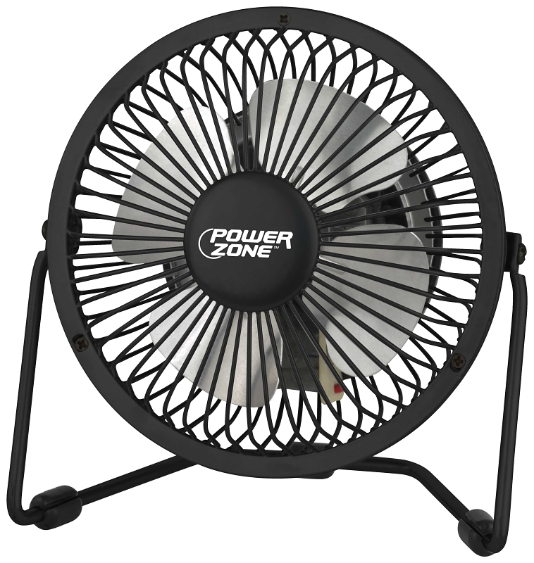 Fan Mini 4" 1 Speed Black