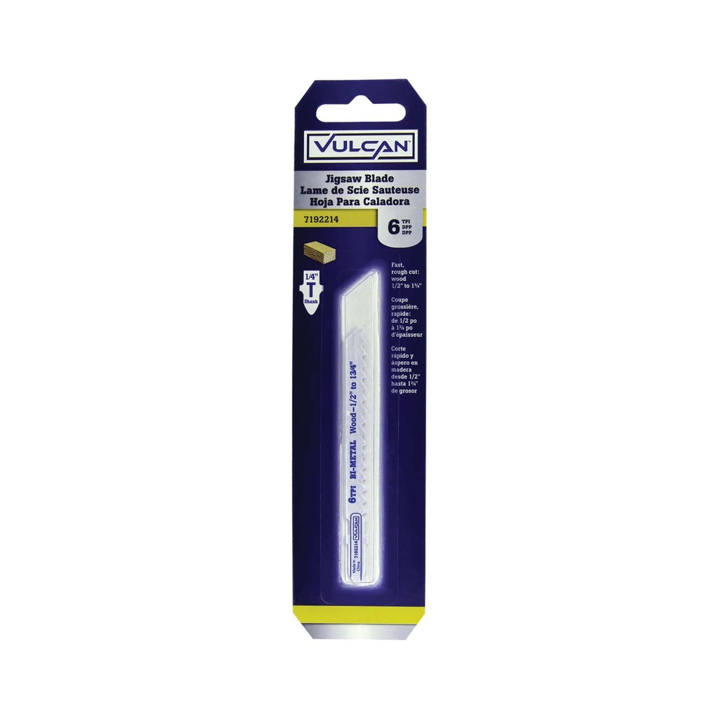Jigsaw Blade Wood 6TPI T Shank